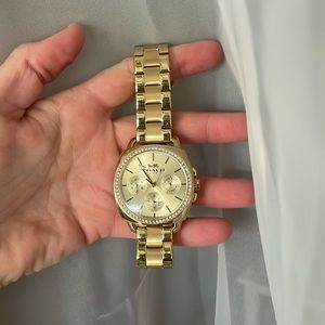 Gold Coach Boyfriend Watch